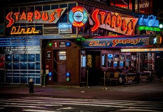 Restaurante Ellen's Stardust Diner em Nova York