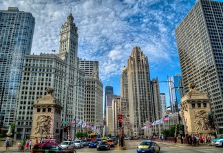 Michigan Avenue em Chicago
