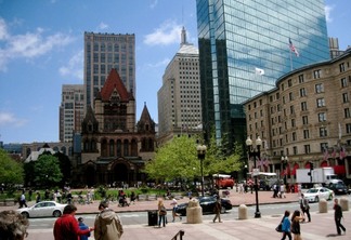 Praças em Boston