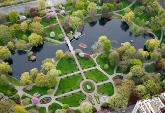 Public Garden em Boston