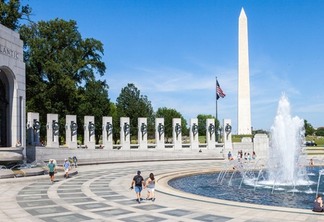 Memorial da Segunda Guerra Mundial em Washington
