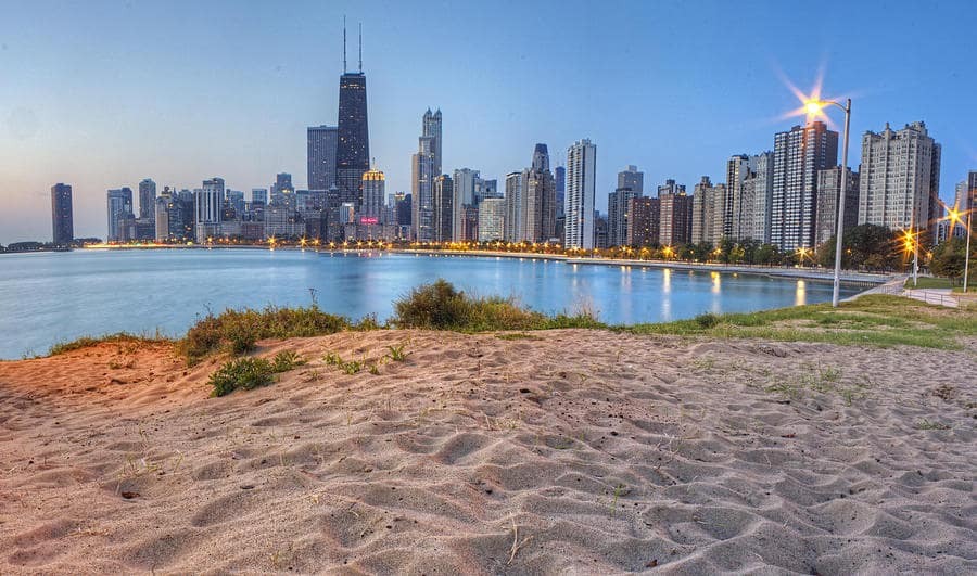 Praias em Chicago