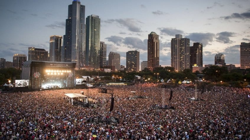 Festival Lollapalooza em Chicago