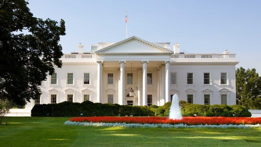 Passar pela Casa Branca em Washington