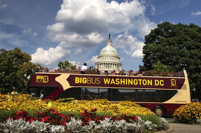 Passeio de ônibus turístico em Washington: Big Bus