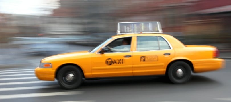 Andar de táxi em Washington