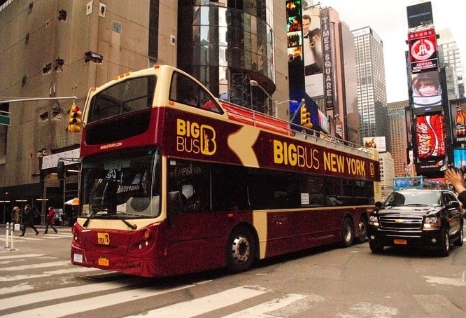Big Bus Tours em Nova York