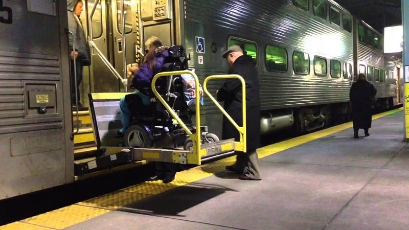 Transporte para deficientes físicos em Chicago