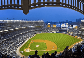 Estádio dos Yankees em Nova York: Jogo de beisebol
