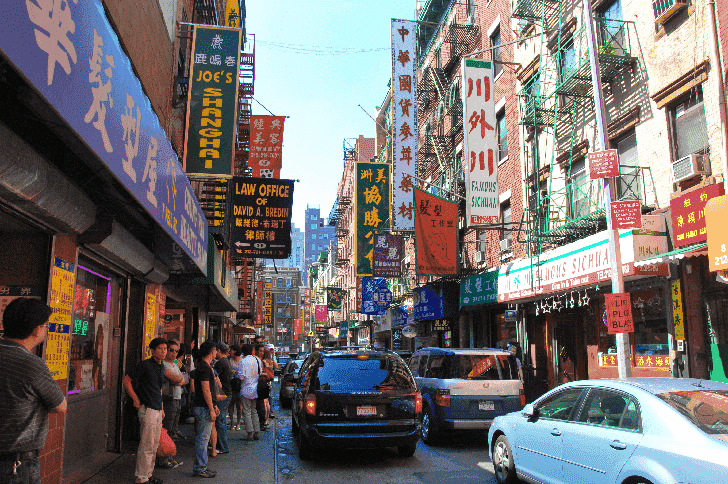 Chinatown em Nova York