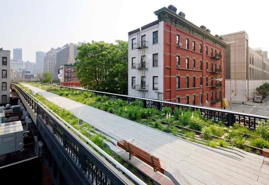 High Line o parque suspenso de Nova York