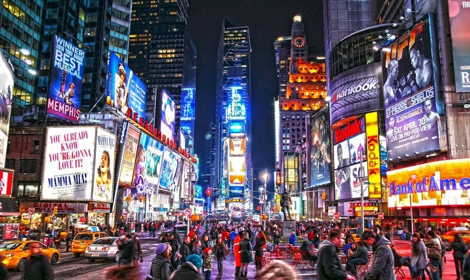 Onde Ficar em Nova York - Manhattan Times Square
