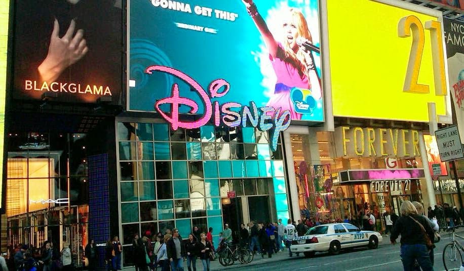 Loja Disney Store em Nova York 