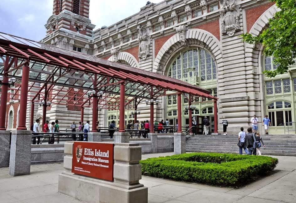 Museu da Imigração na Ellis Island em Nova York
