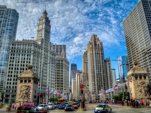 Michigan Avenue em Chicago