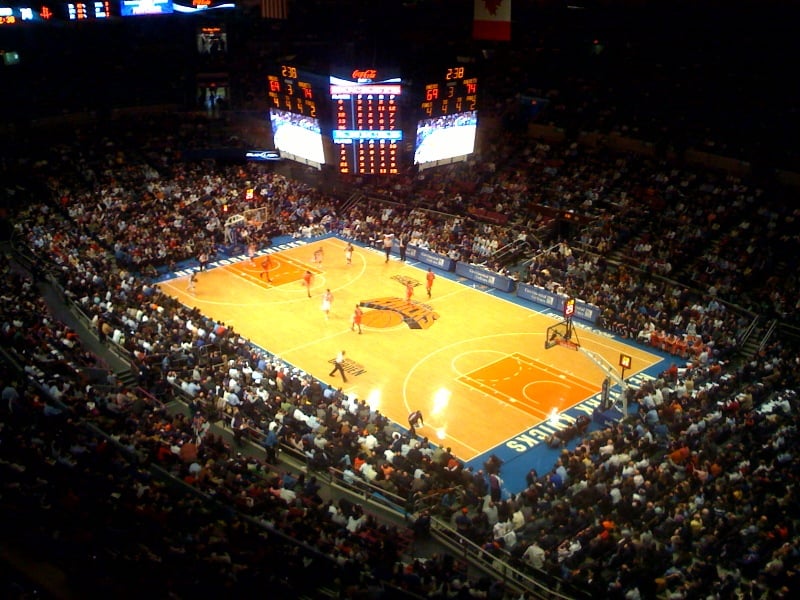 Assistir um jogo do New York Knicks da NBA 