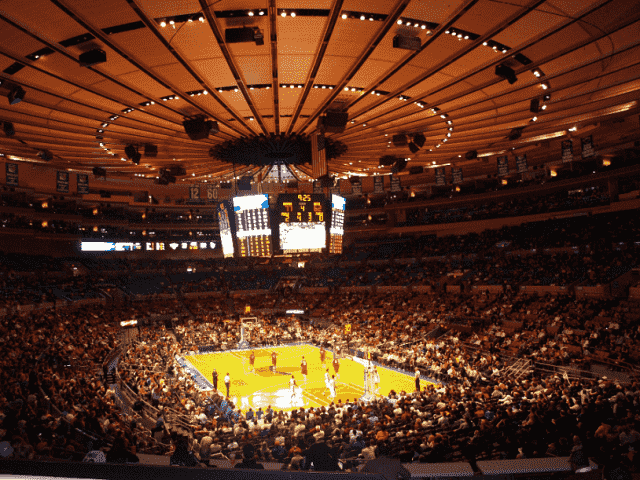 Assistir um jogo do New York Knicks da NBA