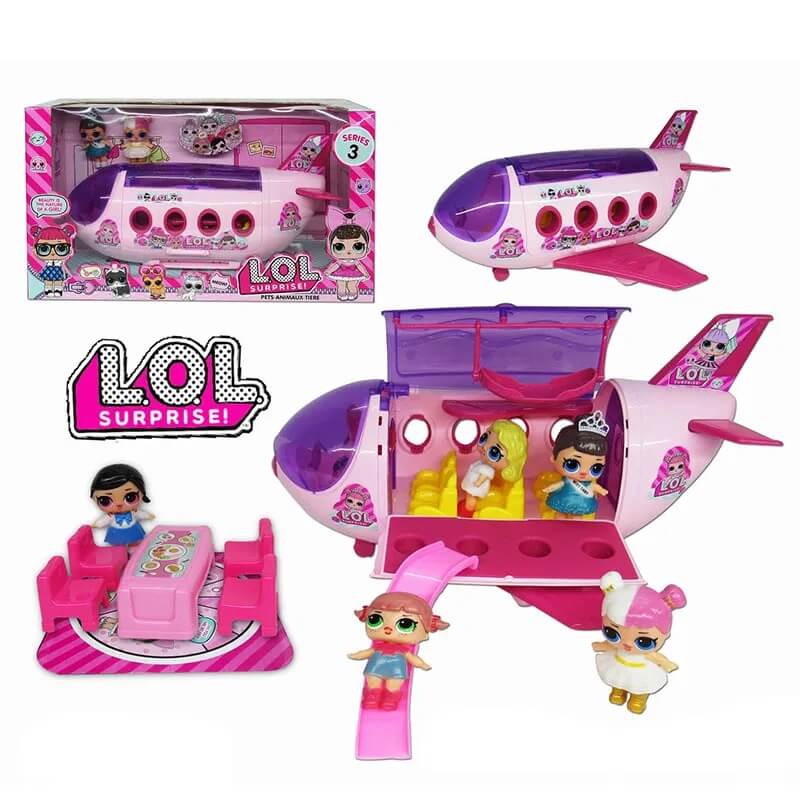Onde comprar as bonecas L.O.L Surprise em Nova York - pack de avião
