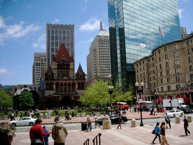 Praças em Boston