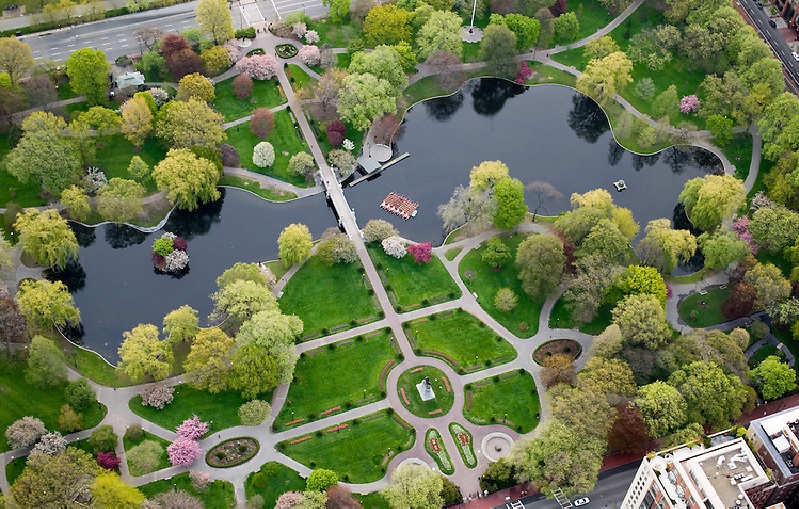 Public Garden em Boston