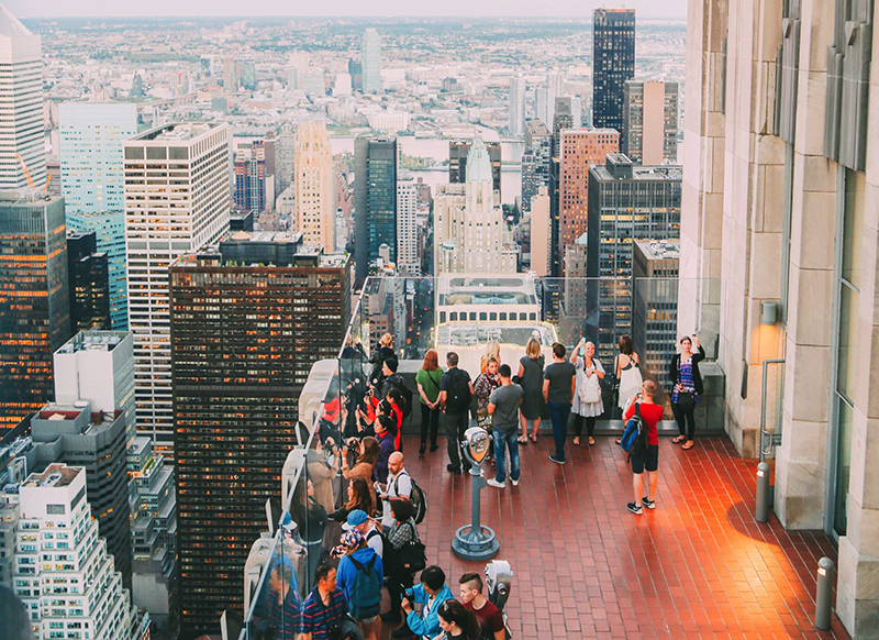 Top of the Rock: Observatório do Rockefeller Center em Nova York