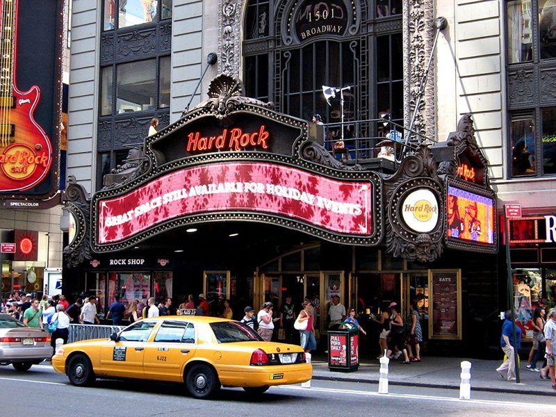Experiência Hard Rock Cafe em Nova York