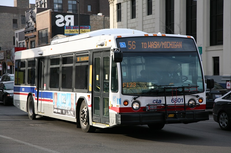 Ônibus em Chicago