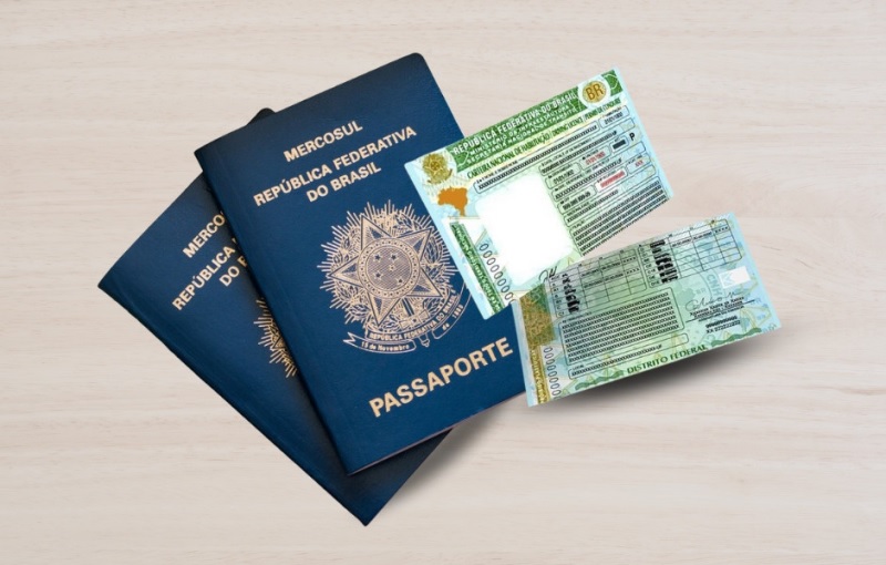 Passaporte e CNH