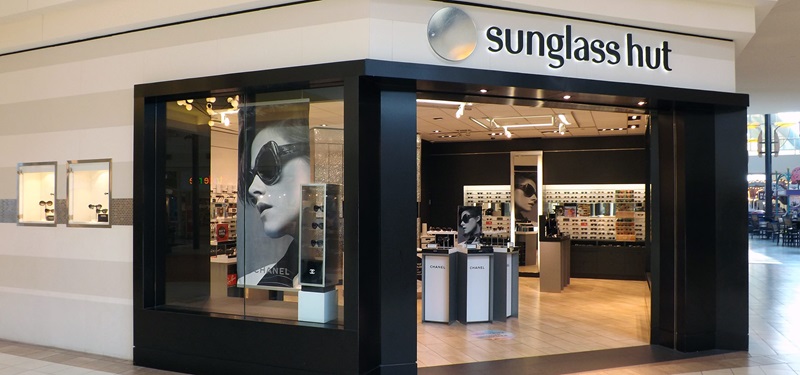 Loja Sunglass Hut em shopping na Filadélfia