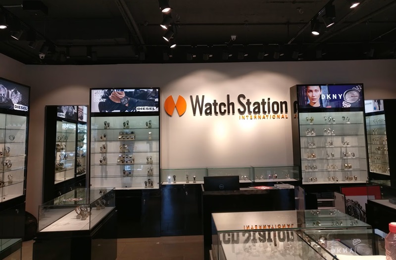 Loja Watch Station International na Filadélfia