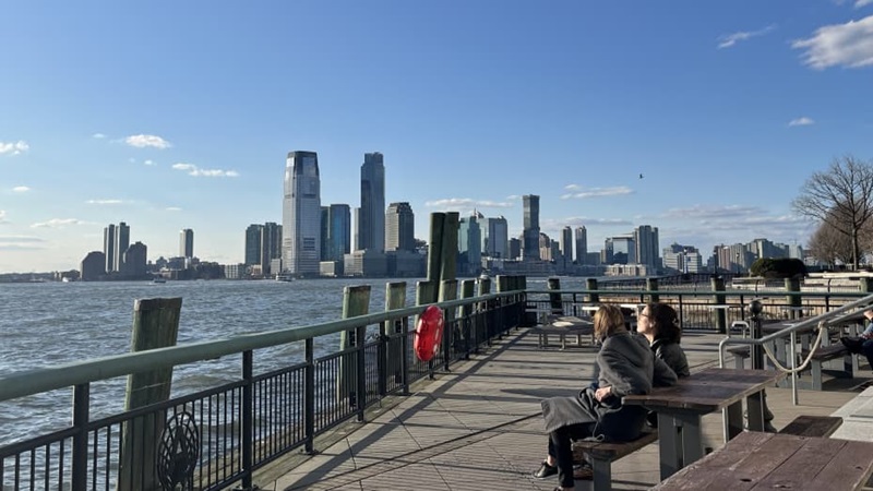 Vista do Battery Park em Nova York