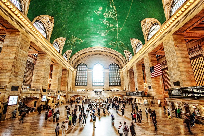 Interior da estação Grand Central em Nova York