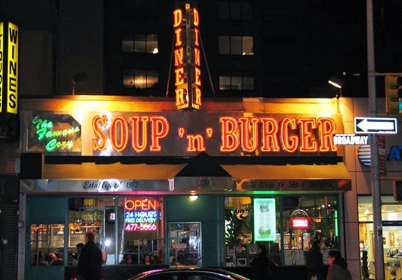 Lanchonete Cozy Soup’n Burger em Nova York