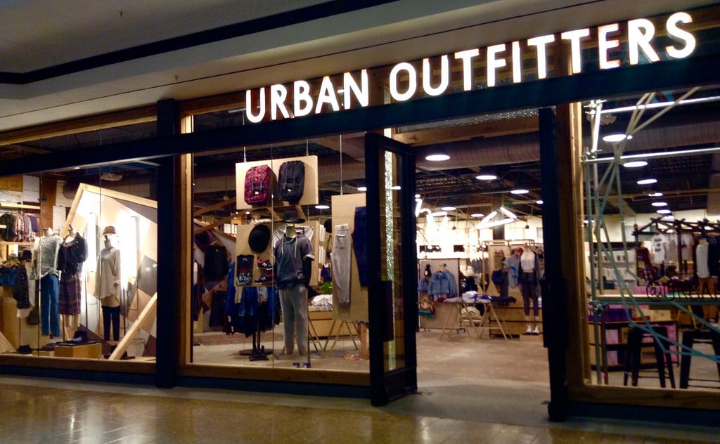 Lojas Urban Outfitters em Nova York