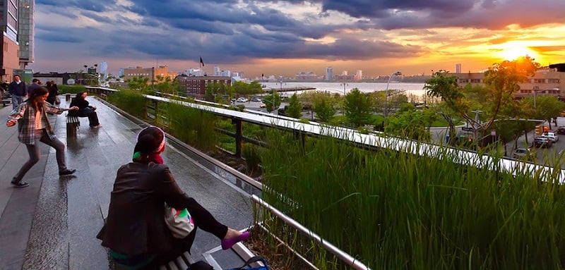 High Line o Parque Suspenso de Nova York