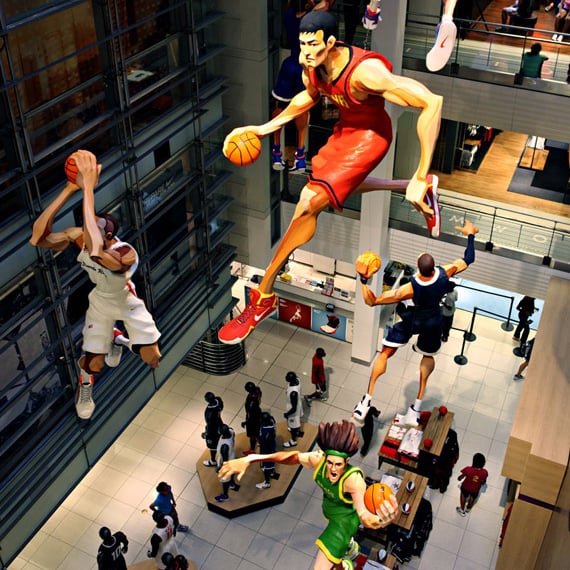 Niketown - Megaloja da Nike em Nova York