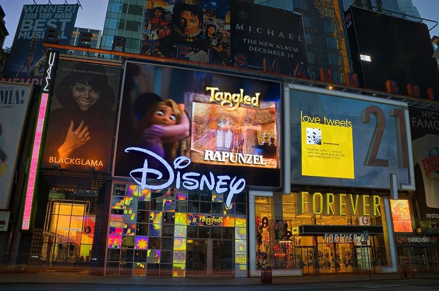 Loja Disney Store em Nova York