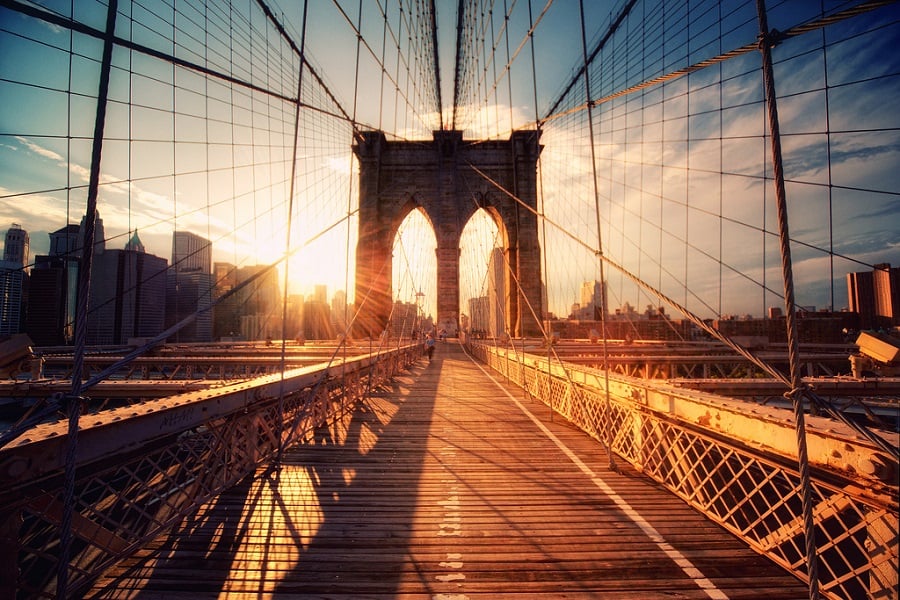 Ponte do Brooklyn em Nova York: Brooklyn Bridge