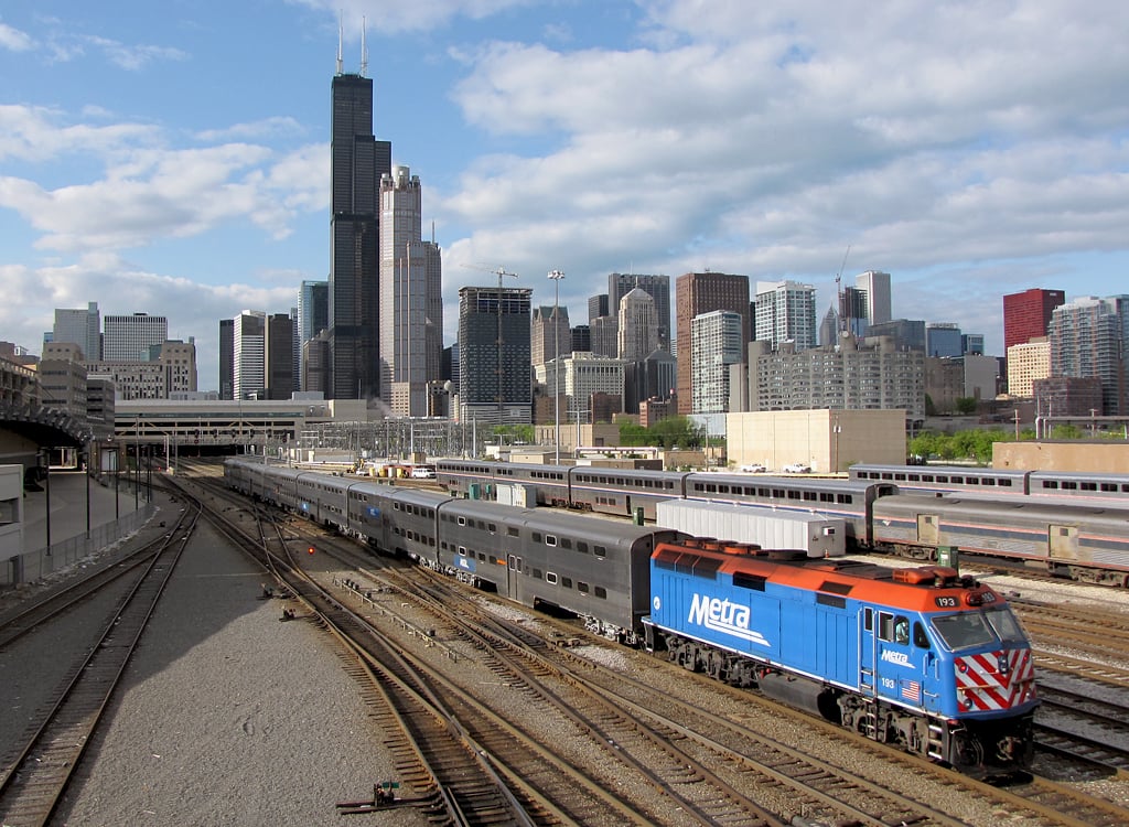 Transporte público em Chicago