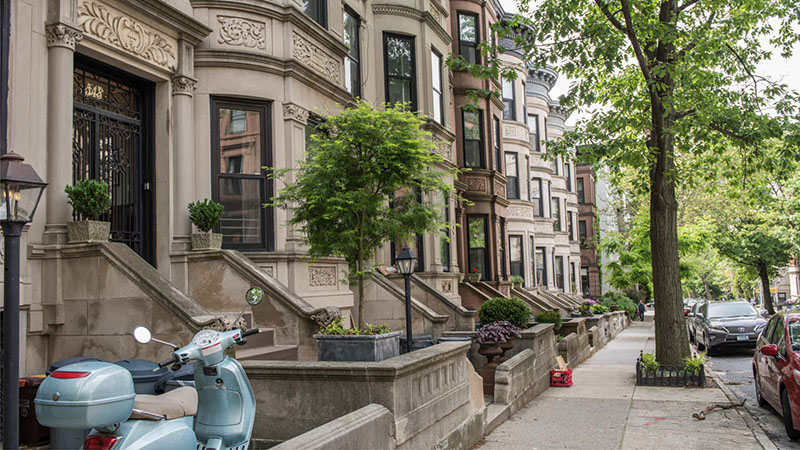 Park Slope no Brooklyn em Nova York