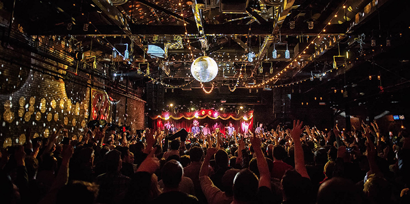 Baladas no bairro de Williamsburg em Nova York