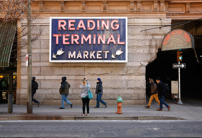 Mercado Reading Terminal Market na Filadélfia