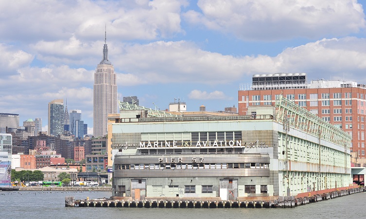 Novo mercado Food Hall em Nova York