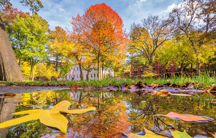 Como é o outono em Boston