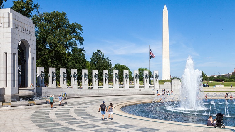 Memorial da Segunda Guerra Mundial em Washington